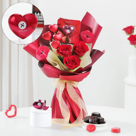 Sweet Pampering Valentine's Day Bouquet-picture-19