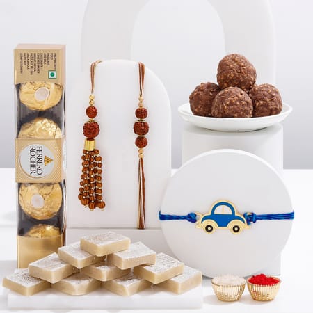 Sweet Rakhi Surprise Hamper-image-28