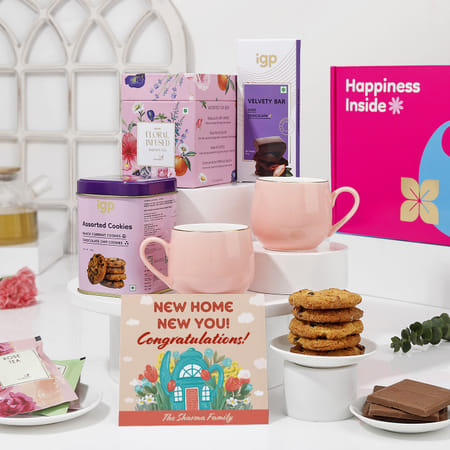 Sweet Refreshments Personalized House Warming Hamper-picture-14