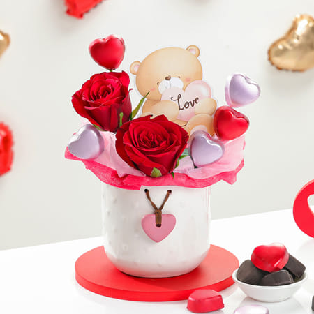 Sweetheart Delight Valentines Day Arrangement-picture-14