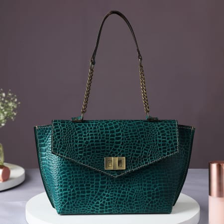 Buy Green Bags & Purses for Girls by Molcha By Babita Singh Online |  Ajio.com