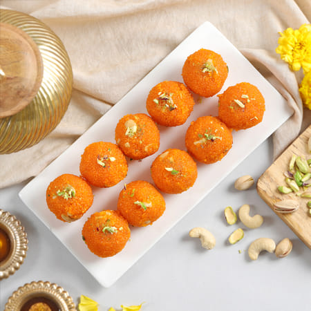 Tempting Motichoor Laddoo (400 GM)-image-17