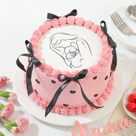 Tender Love Mother's Day Cake (Half Kg)-picture-35