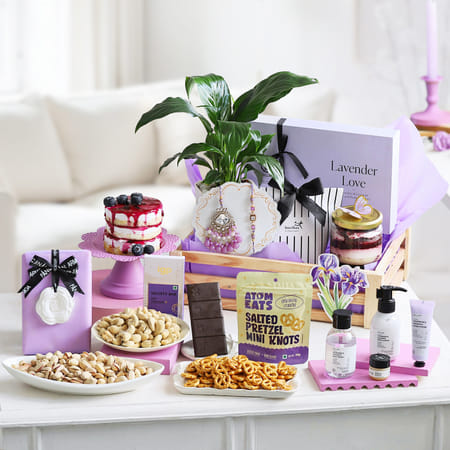 the lavender rakhi indulgence