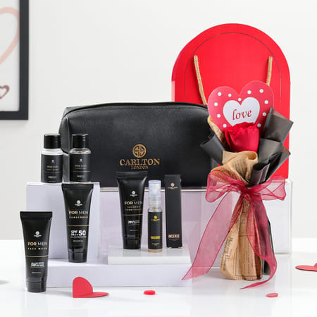 Thoughtful Travel Essentials Valentine Hamper For Him-picture-10