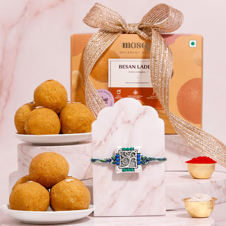 Traditional Sweets Rakhi Hamper-image-14