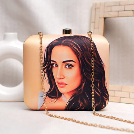 Unique Personalized Portrait Caricature Clutch-picture-12