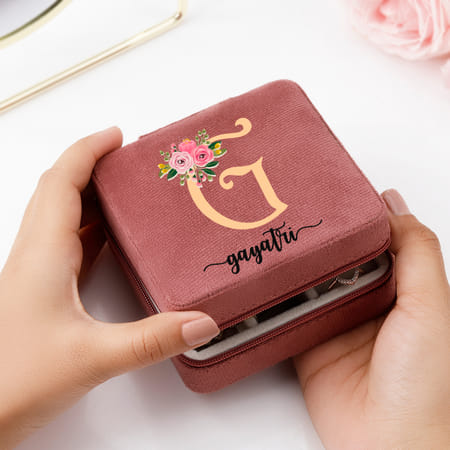 Velvet Luxe - Personalized Jewellery Organizer-picture-14