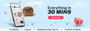 30 Mins Delivery