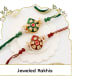Semi Precious Rakhis Online