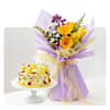 Flowers with Cake