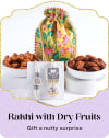 Rakhi with Dry Fruits Online
