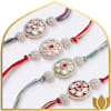 set of 4 rakhis