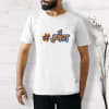 #Swag Half Sleeve Men's T-Shirt - White Online