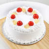 Buy 10 Red Roses with Pineapple Cake (Half Kg)