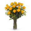 18 Long-stemmed Yellow Roses Online