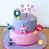 1st Birthday Shape Characters Cake (3.5 Kg) Online