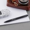 2-in-1 Stylus & Matte Black Ball Pen - Customized with Name Online