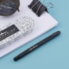 Gift 2-in-1 Stylus & Matte Black Roller Pen - Customized with Name