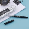 2-in-1 Stylus & Matte Black Roller Pen - Customized with Name Online