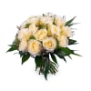 20 Short-stemmed White Roses Online
