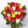24 Mixed Roses Bunch Online