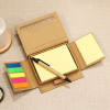 Gift 3 Fold Eco Friendly Memo Pad - Customized with Logo & Message