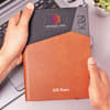Gift 3-Tone Brown 2022 Diary - Customized With Name And Logo