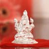 Shop 30 Gms Silver Laxmi Ganesha Idol
