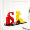 Buy 3D Initial Pen Stand With Mobile Holder - Personalized