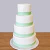 4 Tier Classic Fondant Cake (10 Kg) Online