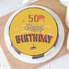 Buy 50th Birthday Cake (Half Kg)