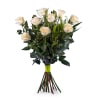 9 Long-stemmed White Roses Online