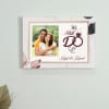 A3 Personalised Canvas Frame for anniversary Online