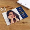 Gift A4 Size Paper Puzzle Personalized With 1 Photo Made Of Hard Bord