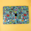 Gift Abstract MacBook Skins - Blue - MacBook Pro 14 Inch M2 2022