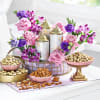 Buy Abundance Of Colour Raksha Bandhan Metal Basket Hamper