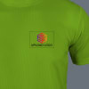 Gift ACTI-RUNN Premium Polyester T-shirt for Men (Flourscent Green)