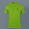 ACTI-RUNN Premium Polyester T-shirt for Men (Flourscent Green) Online
