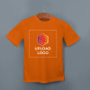 Gift ACTI-RUNN Premium Polyester T-shirt for Men (Flourscent Orange)