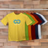 Shop ACTI-RUNN Premium Polyester T-shirt for Men (Flourscent Orange)