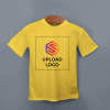 Buy ACTI-RUNN Premium Polyester T-shirt for Men (Golden Yellow)