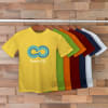 Shop ACTI-RUNN Premium Polyester T-shirt for Men (Golden Yellow)