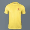 ACTI-RUNN Premium Polyester T-shirt for Men (Lemon Yellow) Online