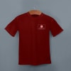 Shop ACTI-RUNN Premium Polyester T-shirt for Men (Maroon)
