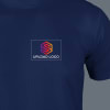 Gift ACTI-RUNN Premium Polyester T-shirt for Men (Navy Blue)