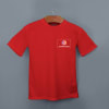 Gift ACTI-RUNN Premium Polyester T-shirt for Men (Red)
