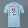 ACTI-RUNN Premium Polyester T-shirt for Men (Sky Blue) Online