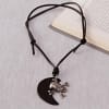 Adjustable Leather String Necklace with Skull Pendant Online