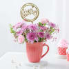 Gift Adorable Birthday Pink Floral Arrangement